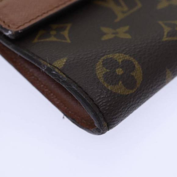 LOUIS VUITTON Monogram Porte Envelope Clutch Bag M51801 LV Auth ar12286 - Picture 7 of 16